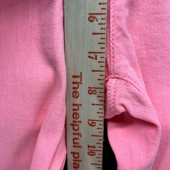 Gap Kids 1969 Jeans Girls 14 Neon Pink Super Skinny Skimmer Stretch adjustable w - Picture 10 of 16